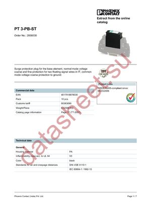 2858030 datasheet  